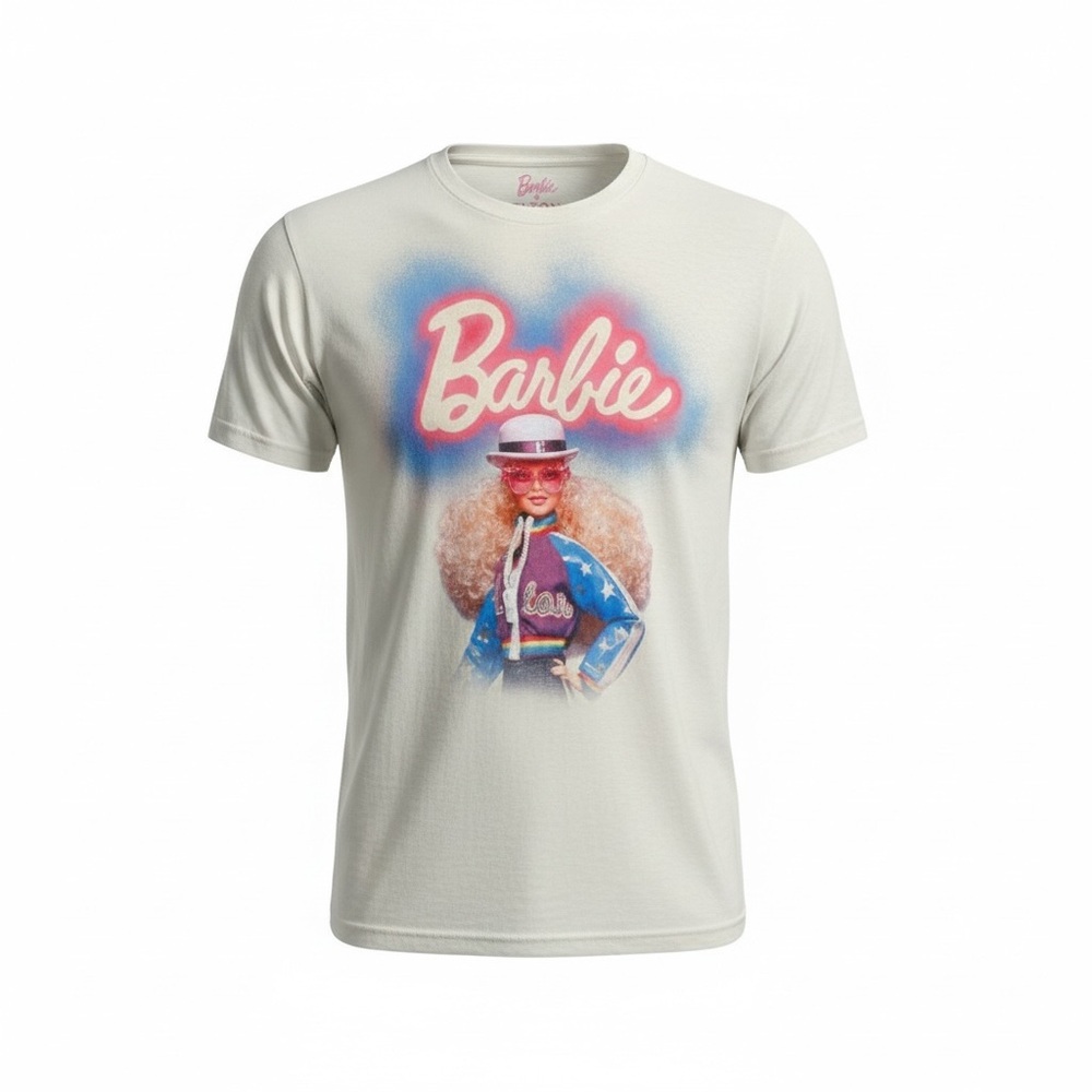 Barbie x Elton John Vintage Graphic Tee – Size L